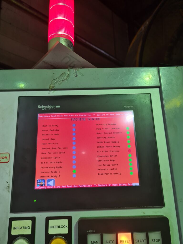 Schneider HMIGTO4310 with broken TM251MESE