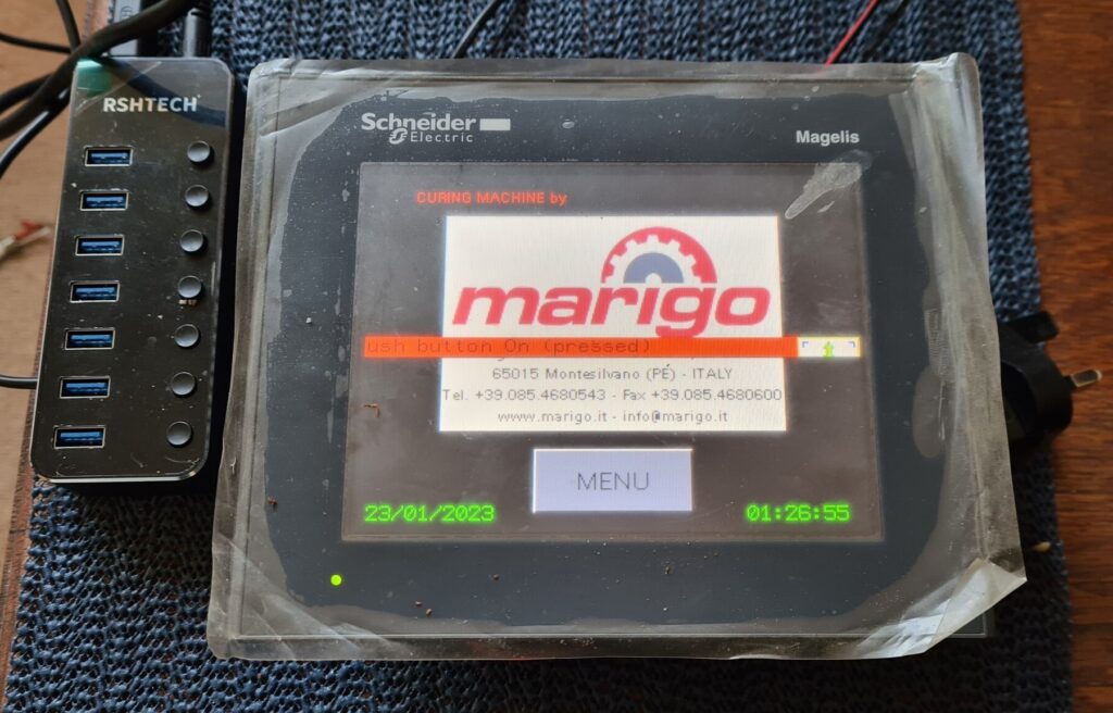 Marigo new XBTGC2330 5”7 color controller